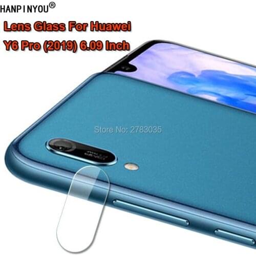 For Huawei Y6 Pro (2019) 6.09" Clear Ultra Slim Back Camera Lens Protector Rear Camera Lens Cover Tempered Glass Film