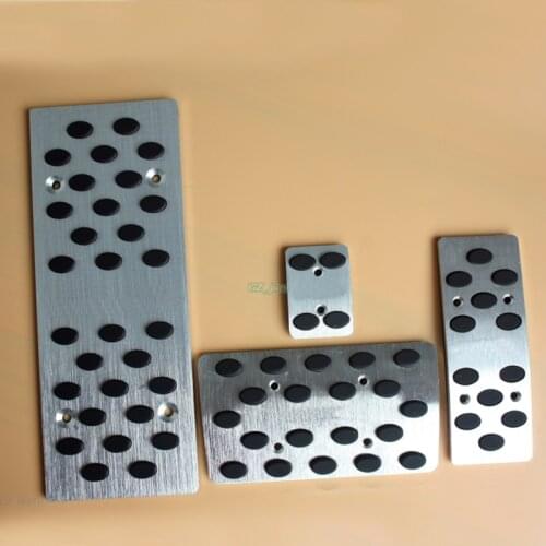 For Nissan Tiida Sylphy March Livina Sunny Qashqai Teana NISMO AT/MT Non slip Accelerator brake Foot Rest Pedal Pad Sticker