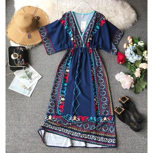 HECAIYUN Long Sleeve Summer Dresses