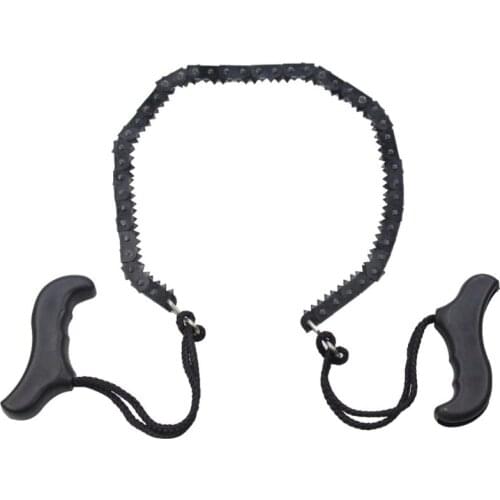 Emergency Survival Hand Tools Camping Hiking Gear Pocket Camping Chainsaw Chain Saw Clear-Cutting Small Size