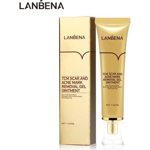 LANBENA Acne Scar Removal Cream Skin Repair Face Cream Acne Spots Acne Treatment Blackhead Whitening Cream Stretch Marks 30ml