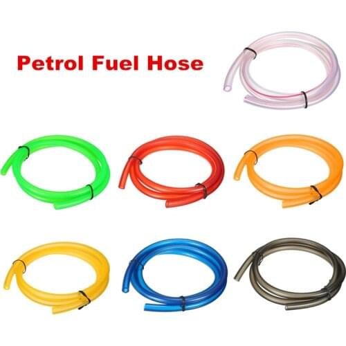 Motorcycle Hose 1Meter 1M Petrol Fuel Line Hose Gas Oil Pipe Tube Nylon Soft For Honda Suzuki Yamaha Mini Moto Dirt Pit Bike ATV