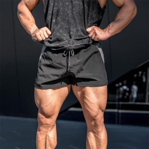 Mens Gyms Shorts Summer Casual Bermuda Beach Shorts Men Sporting Bodybuiding Short Sweatpants Dry Fit Shorts Fitness Clothing