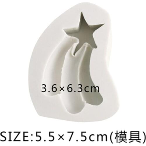 New DIY Banana Model Cake Mould Chocolate Liquid Silica Gel Mould Sugar Turning Baking Tool Dry Pace Cake Mould WMJ-890
