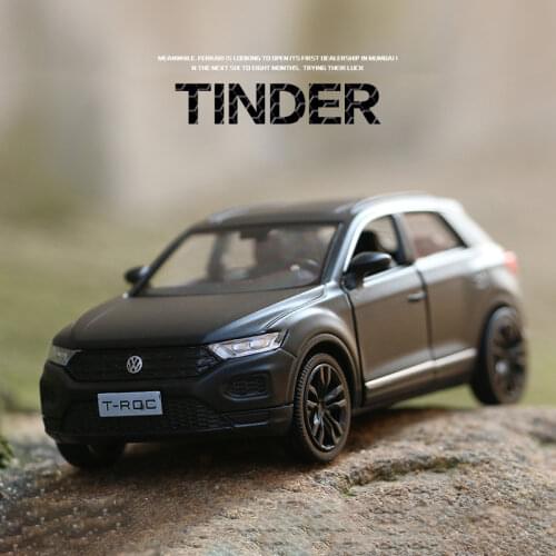 Free Shipping New 1:36 VW T-ROC Alloy Car Model Diecasts & Toy Vehicles Toy Cars Kid Toys For Children Gifts Boy Toy