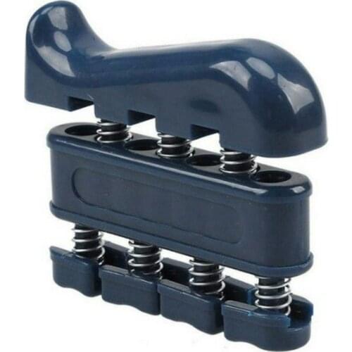 Adult Fingers Self Strength Exerciser Heavy Wrist Tension Extend Hand Master Trainning Fitness Equipment Blue Wholesale