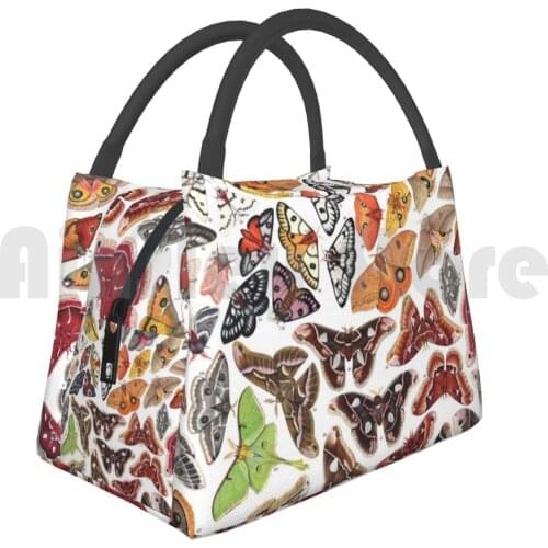 Portable Insulation Bag Saturniid Moths Of North America 982 Moth Lepidoptera Insect Animal Entomology