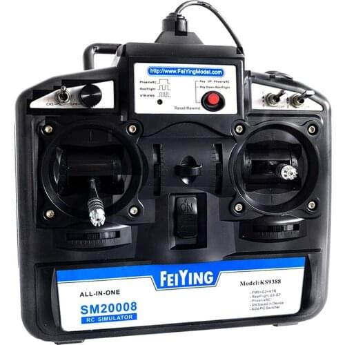 RC 8CH Airplane Simulator USB 3D G8 /SM20008 Receiver Radio Mode1 2.4ghz