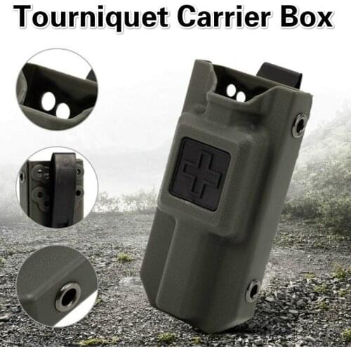 Tourniquet Storage Bag Box Outdoor Molle EMT Tourniquet Carrier Pouch Hunting Application Holder Case Tactical Safety Pouch