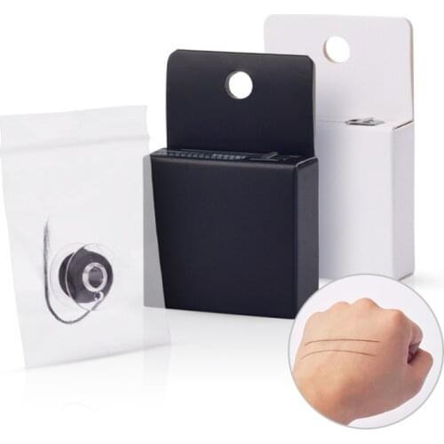 Tattoo Thread Eyebrow Marker Thread Tattoo Brows Ruler Auxiliary Line Drawing With Ink Mapping Line Box Maquillaje New