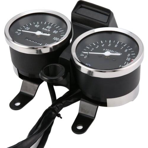 Universal Motorcycle Universal Motorcycle Meter Speedometer Odometer Tachometer Speedometer Gauge for GN125 for HJ125-8 Hot