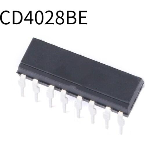 10PCS CD4028BE DIP16 CD4028 DIP 4028BE DIP-16 new and original IC