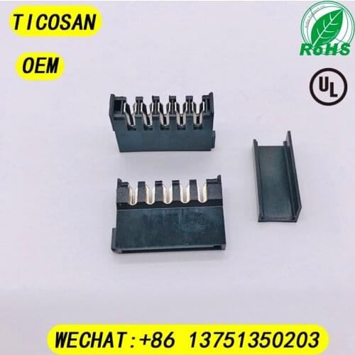 10pcs ticosan IDC TYPE SATA 15Pin Female Power Connector With Cap OEM ODM