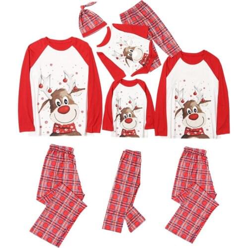 2020 Family Outfits Family Christmas Clothes Set Baby mom dad Boys Girls Xmas Pajamas Sets Kids Parents Beer Coffee Family LooK