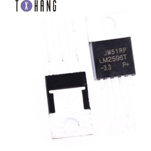 5pcs LM2596T-3.3 LM2596T 3.3 LM2596 TO-220-5 The new quality is very good work 100% of the IC chip diy electronics