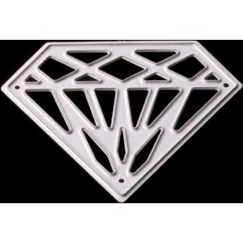 66*43mm Diamond Metal Cutting Dies scrapbooking Stencils for Craft Paper DIY Scrapbook new Cut Template