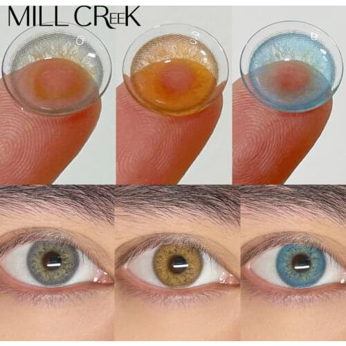 Mermaid Tears Contact Lenses Blue Color Cosmetic Contact Lenses 2pcs/Pair Yearly Retail&Wholesale