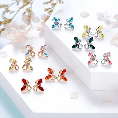 Женские золотые серьги JIUHAO China At AliExpress