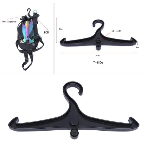 Multifunction BCD Wetsuit Hanger Draining Snorkel Surfing Gear Accessories