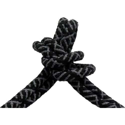 Official Weiou New 5MM Night Glow Lace E-Type Reflective Shoeropes Special 3M-Reflect Sneaker Sport Shoe Luminous Light Cordones