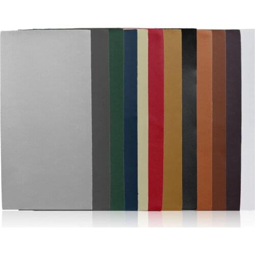 12colors Artificial Leather Oval Patches Heat Transfers Iron On Stick On Repair Clothes Elbow Knee Back Patch Stickers Decor