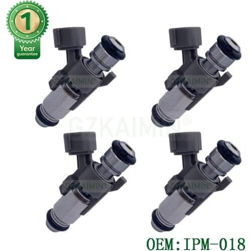 Tested ! new injection fuel injectors nozzle IPM-018 IPM018 for Peugeot 1007 206 207 307 1.4 16v 1984F4 IPM018 IPM012 NEW