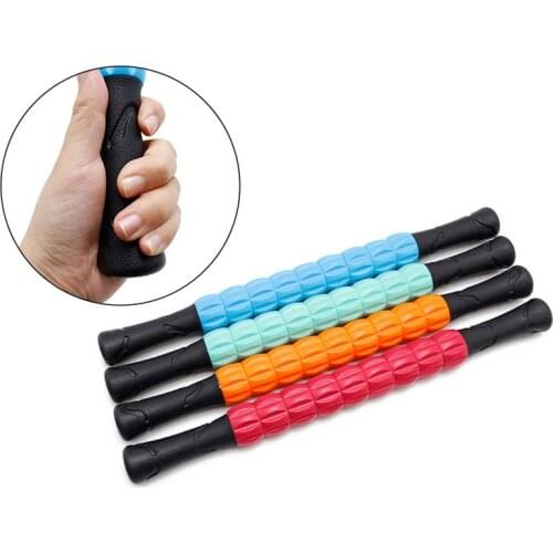 Yoga Roller Massager Tool Yoga Massage Stick Deep Tissue Massage Pain Relieve Therapy Training Muscle Physical Therapy Tool