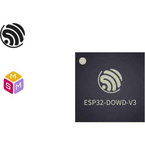 Espressif Systems SoC 19.5 dBm L2CAP GAP GATT SMP GATT BluFi SPP-like 32-bit MCU 2.4 GHz Wi-Fi Bluetooth LE Chip ESP32-D0WD-V3