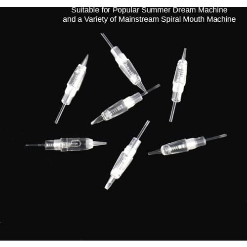 Tattoo Machine Spiral Multi-Needle Mixed Pack Transparent Beginners Commonly Used Practice Body Makeup Professional Beauty Tools