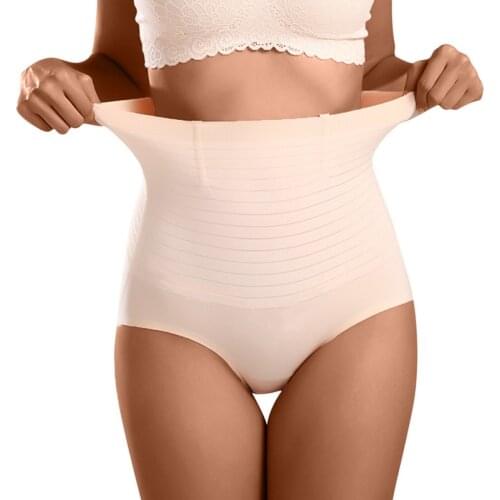 Women High Waist Shaping Panties Breathable Body Shaper New Slimming Tummy Underwear Butt Lifter Seamless Panties Shaperwear