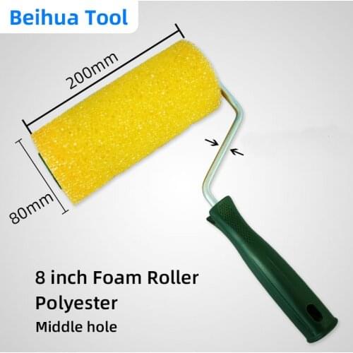 7inch 8inch Foam Roller Brush Pattern Paint Rollers for Wall Decroation Wall Art Painting Tools Textured Roller Polyester
