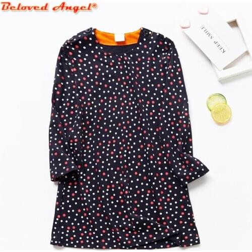 Spring Autumn Girl Dress Kids Children Dress Girls Long Sleeve Dress Soft Cotton Summer Princess Dresses Baby Girls Clothes
