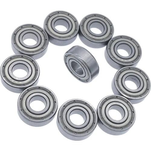 10pcs/lot 696ZZ bearing 696 696Z miniature bearings 6*15*5mm deep groove ball bearing carbon steel