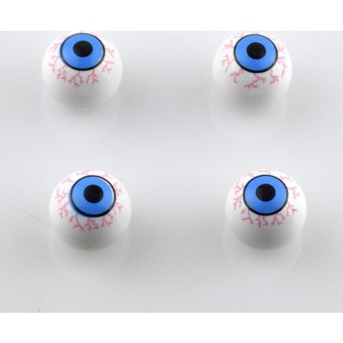 4pcs Eye Ball Eyeball Car Bike SUV Wheel Valve Air Stem Cap Tire Cover Dust