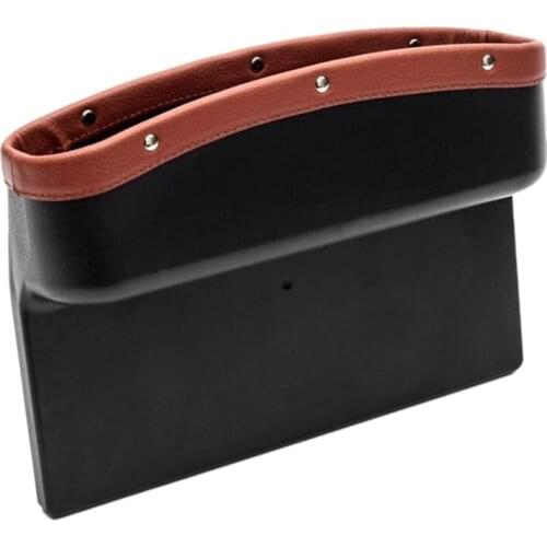 Side Pocket Storage Pockets Seat Side Space Organizer for Automotive Coin Organizer