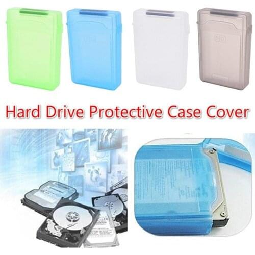 3.5 Inch IDE SATA HDD caddy Case external Hard Drive Disk Storage Box For Hdd enclosure Cases Multi Color