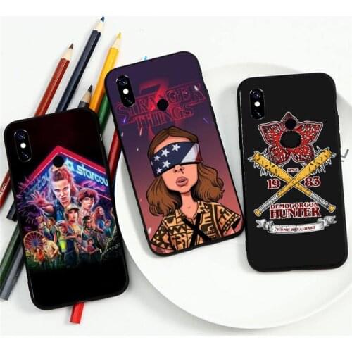 Stranger Things TV series horror Phone Case For Xiaomi Redmi Note 4 4x 5 6 7 8 pro S2 PLUS 6A PRO