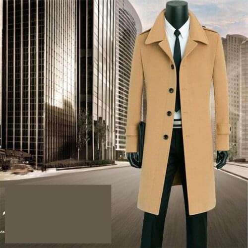 Mens Wool Coats CHEN ZE JIA China