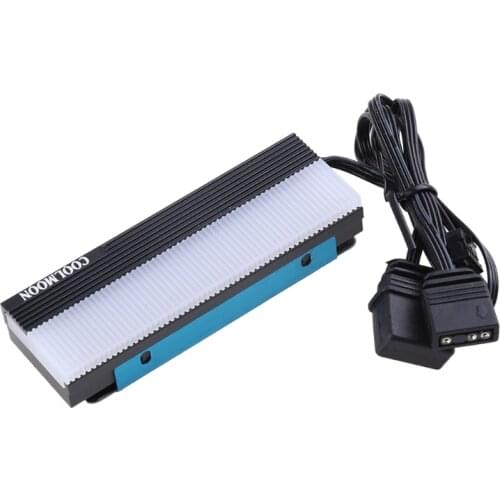 COOLMOON CM-M73S M.2 SSD Heatsink Cooler 2280 ARGB Solid State Disk Radiator