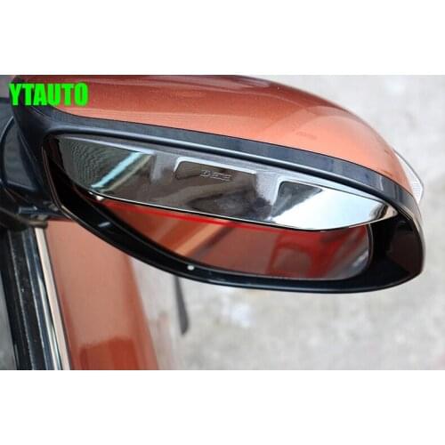 Auto rear view mirror rain shield deflector For Mitsubishi Outlander 2013 ,2pcs/lot,car accessories