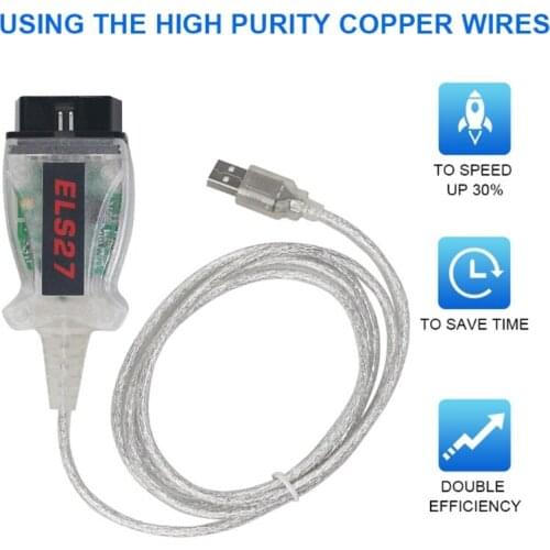 Diagnostic Test Measurement Tools for Car ELS27 FORScan Scanner Code Reader