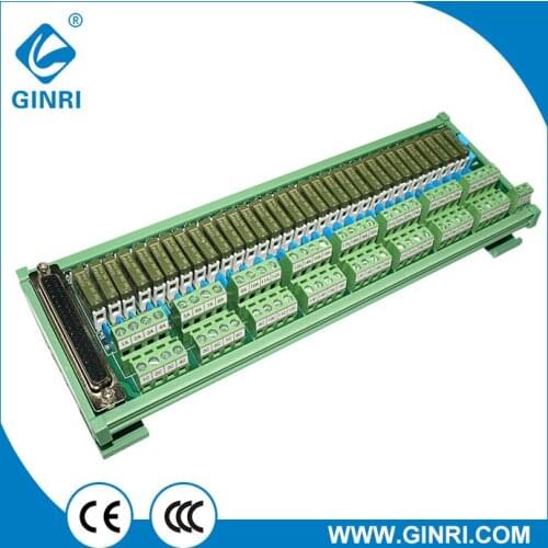 GINRI JR-D32PC-F-AH 32 Channel HONGFA Relay PLC interface modules analog output module For Delta plc AH32AN02T-5B