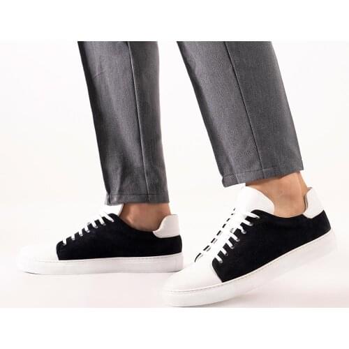 Callizio Mens Sneakers Genuine Leather Vulcanize Shoes High Ach Support 2020 Designer Choice Man Luxury Fashion Casual Style