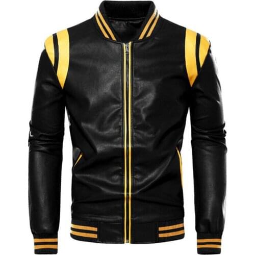2021 New Mens Faux Leatehr Biker Jackets And Coats Fleece Lined Thick Thermal Motorcycle Racer Windbreaker Outerwear Tops