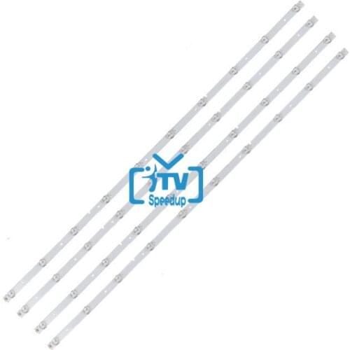 4Pcs LED Backlight Strip for Hisense 49TV LED49N51U LED49N2600 JL.D490A1330-03BS/03ES-M