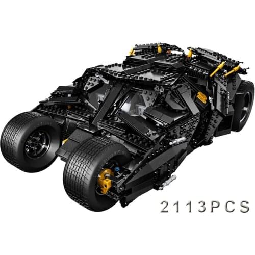 Technical 2113pcs Batmobile Vehicle Model Building Blocks Creative Car Bricks Set DIY Toys Birthday Gifts for Children Kids