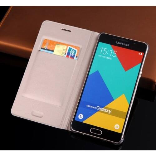 Flip Cover Leather Wallet Phone Case For Samsung Galaxy A3 2016 A 3 16 A32016 SM A310 A310F A310H A310M SM-A310 SM-A310F Galaxi