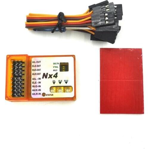 ZMR NX4 PRO/EVO 6-Axis 3D Flight Controller Gyroscope Stabilizer One Key Rescue Autobalance for RC Airplane Aircraft Fixed-Wing