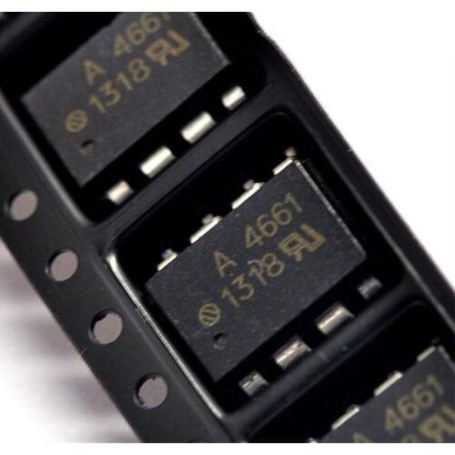 10PCS/LOT A4661 HCPL-4661 optocoupler SMD SOP-8 optoisolator optocoupler
