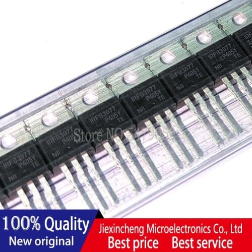 10PCS IRFB3077PBF IRFB3077 TO-220 75V 210A MOSFET 100% New Original